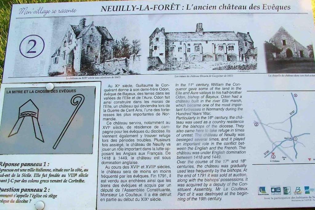 Le Chateau De Neuilly La Foret Villa Isigny-sur-Mer Exterior photo